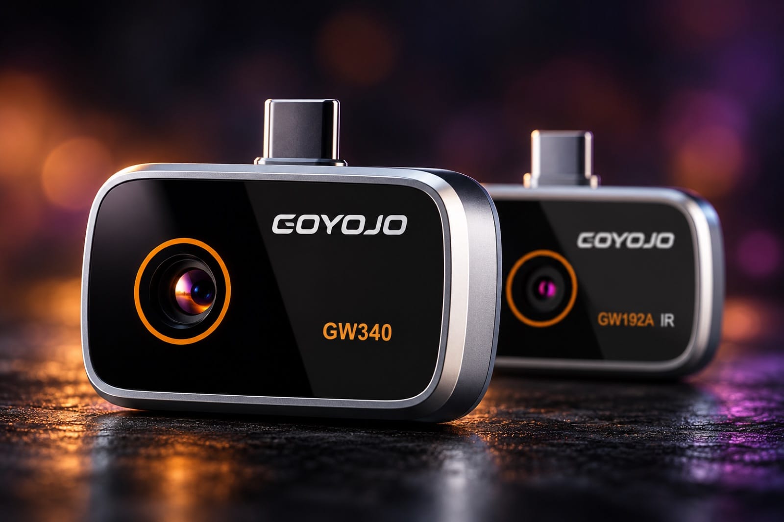 Spark Pro (GOYOJO GW340) in front of Spark (GOYOJO GW192A)