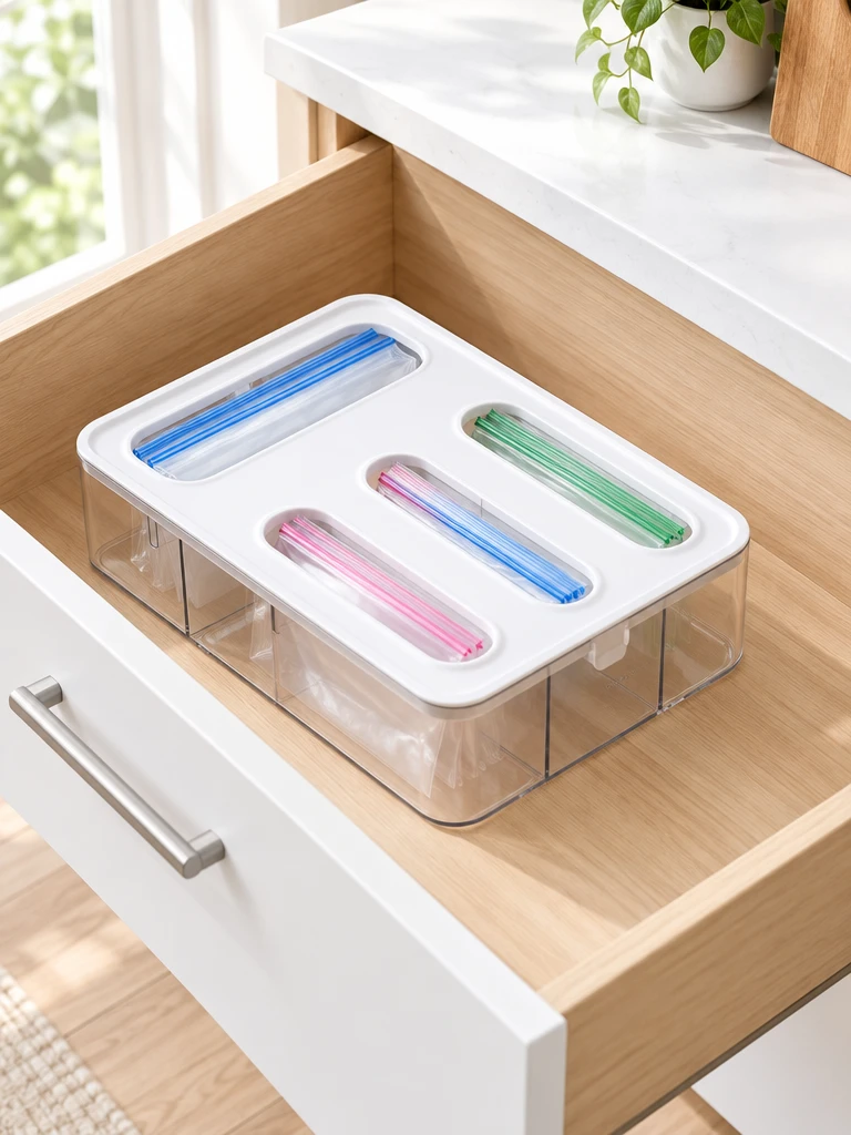 Clear Food Bag Organizer